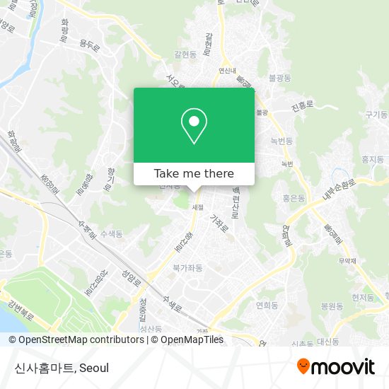 신사홈마트 map
