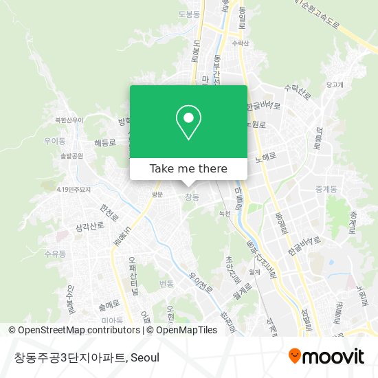창동주공3단지아파트 map
