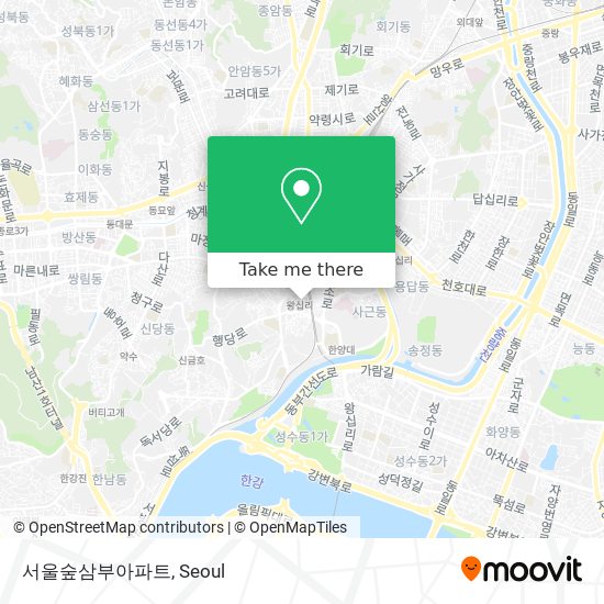 서울숲삼부아파트 map