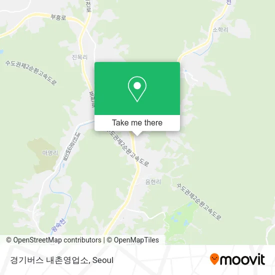 경기버스 내촌영업소 map