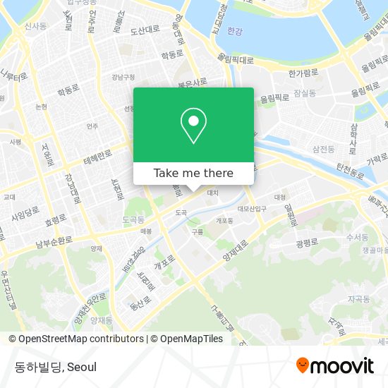 동하빌딩 map