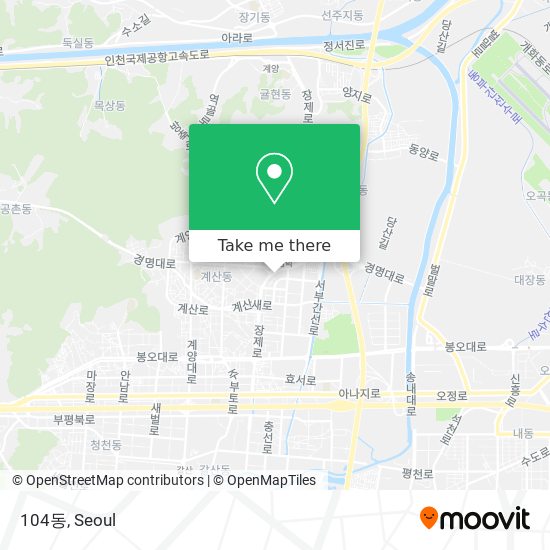 104동 map