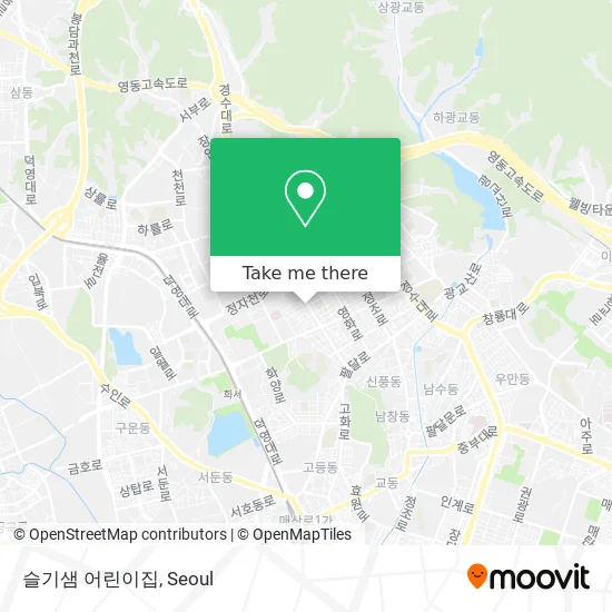 슬기샘 어린이집 map