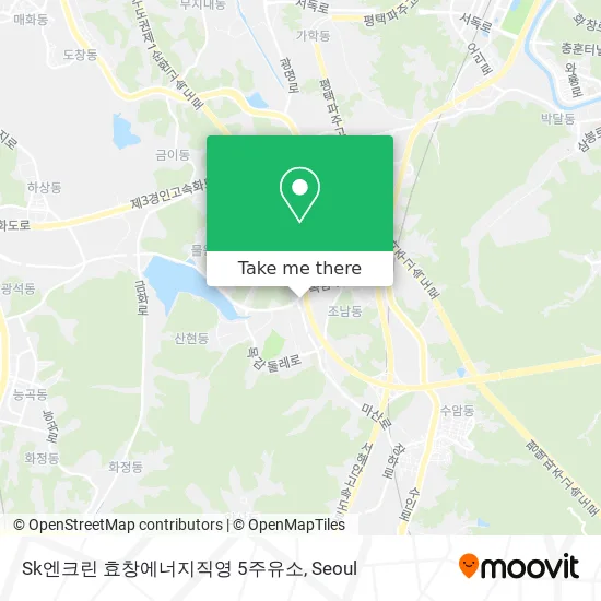 Sk엔크린 효창에너지직영 5주유소 map