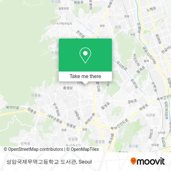 성암국제무역고등학교 도서관 map