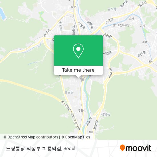 노랑통닭 의정부 회룡역점 map