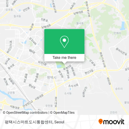 평택시스마트도시통합센터 map