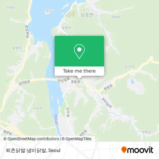 퇴촌닭발.냄비닭발 map