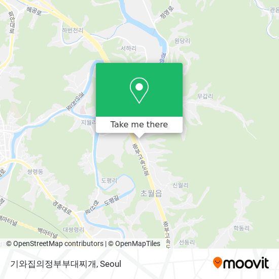 기와집의정부부대찌개 map