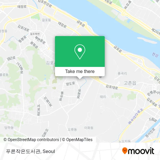 푸른작은도서관 map