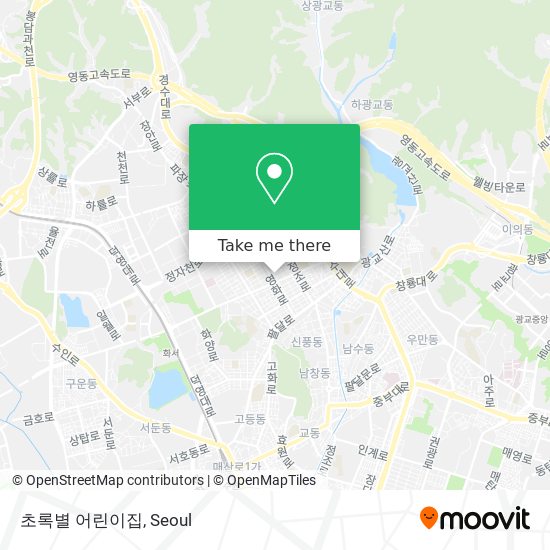 초록별 어린이집 map