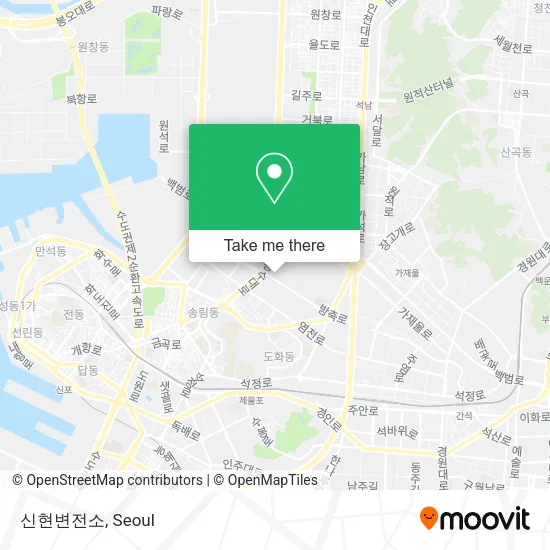 신현변전소 map