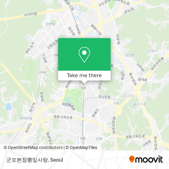 군포본점뽕잎사랑 map
