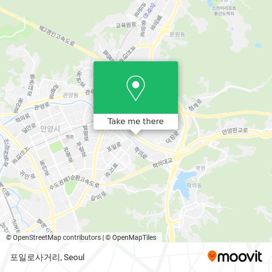 포일로사거리 map