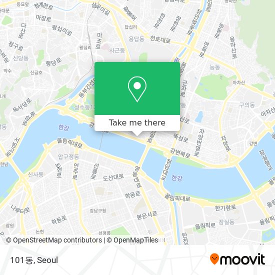 101동 map