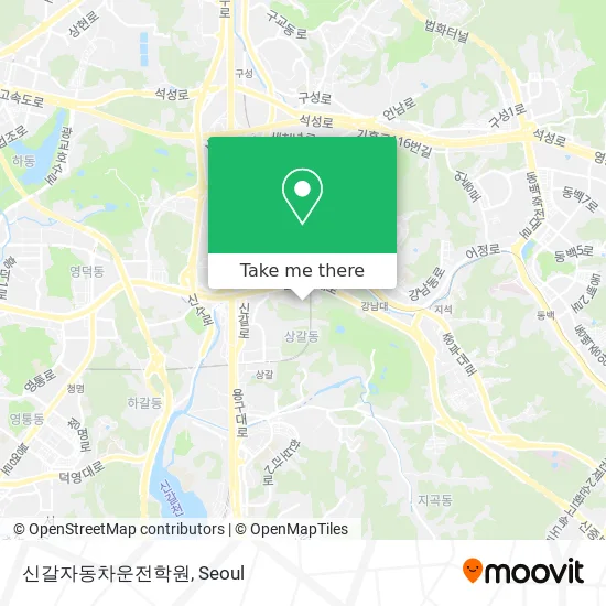 신갈자동차운전학원 map