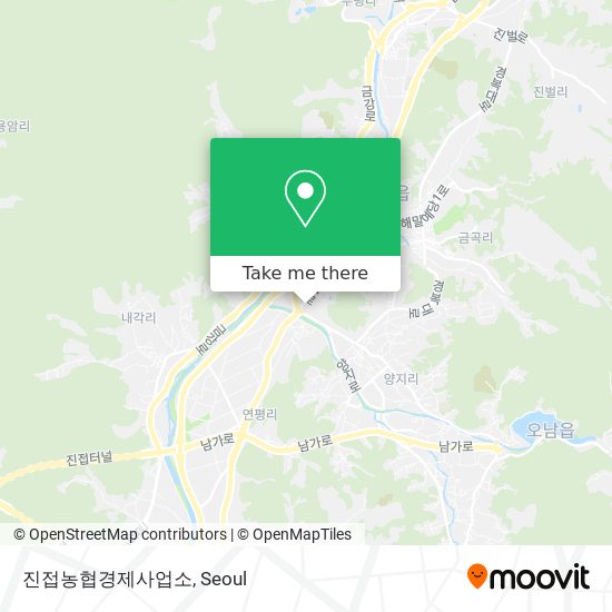 진접농협경제사업소 map