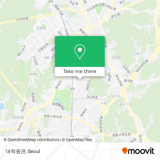 대학원관 map