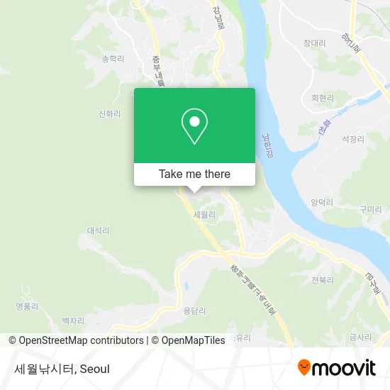 세월낚시터 map