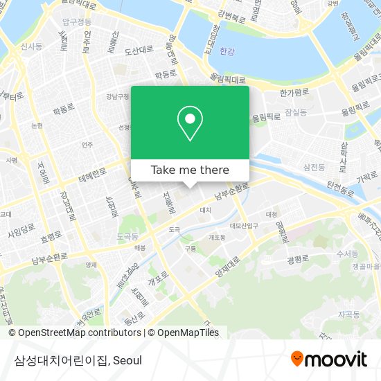 삼성대치어린이집 map