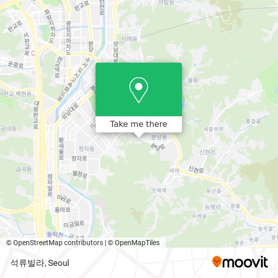 석류빌라 map