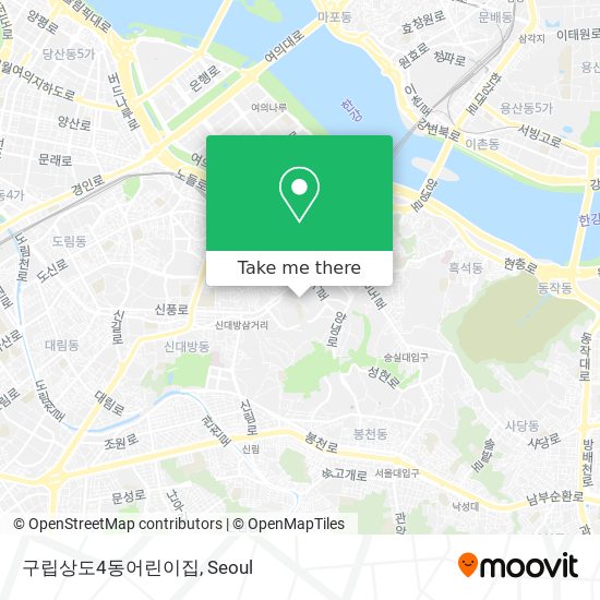 구립상도4동어린이집 map