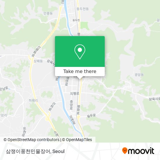 삼쟁이풍천민물장어 map