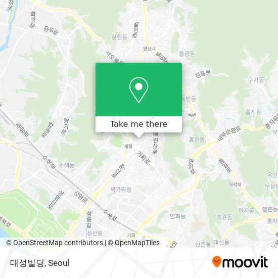 대성빌딩 map