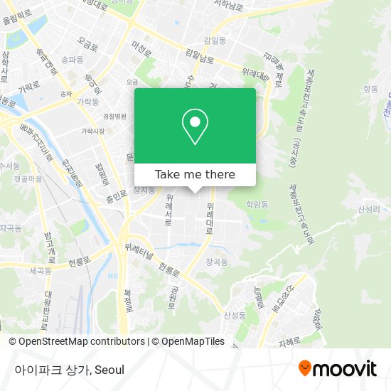 아이파크 상가 map
