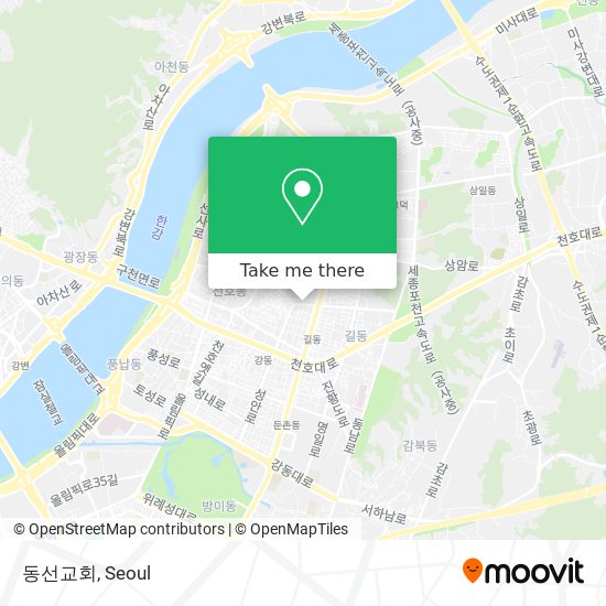 동선교회 map