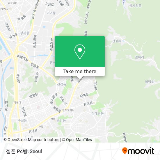 젤존 Pc방 map