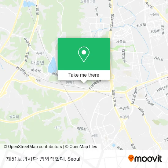 제51보병사단 영외직할대 map