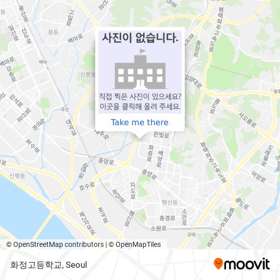 화정고등학교 map