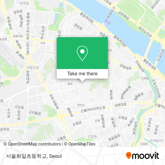 서울화일초등학교 map