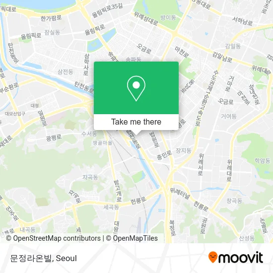 문정라온빌 map