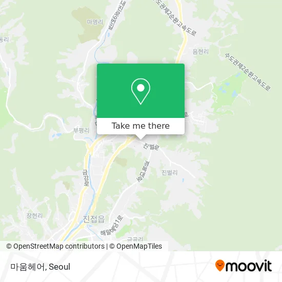 마움헤어 map