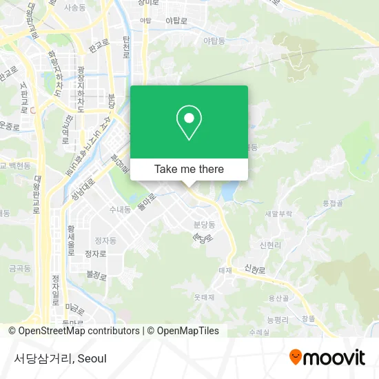 서당삼거리 map