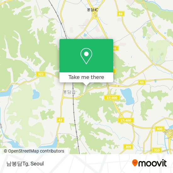 남봉담Tg map