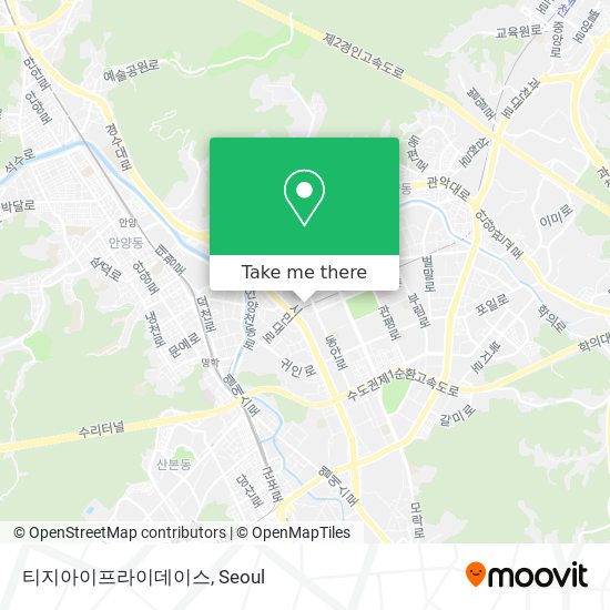 티지아이프라이데이스 map