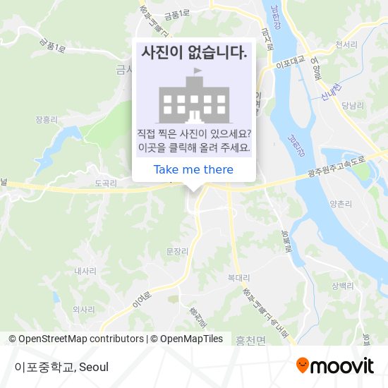 이포중학교 map