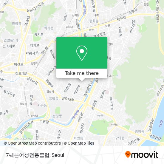 7쎄븐여성전용클럽 map
