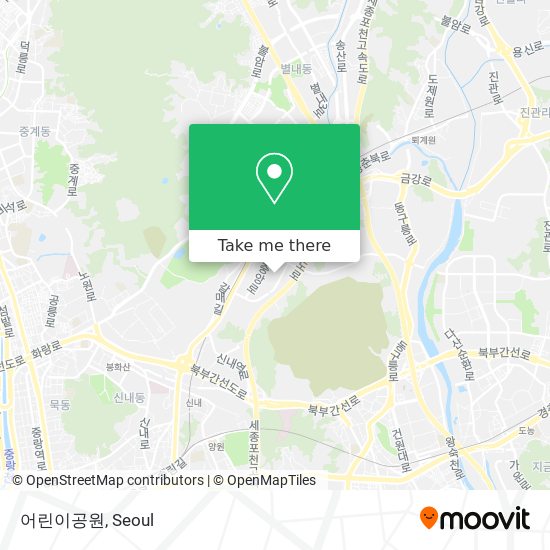 어린이공원 map