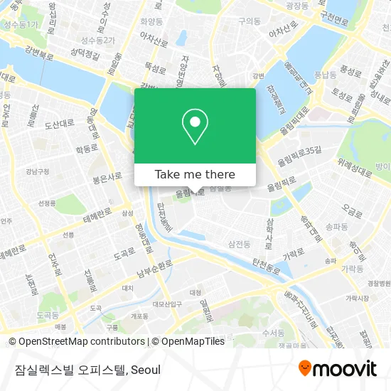 잠실렉스빌 오피스텔 map