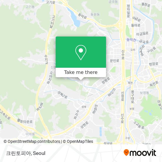 크린토피아 map