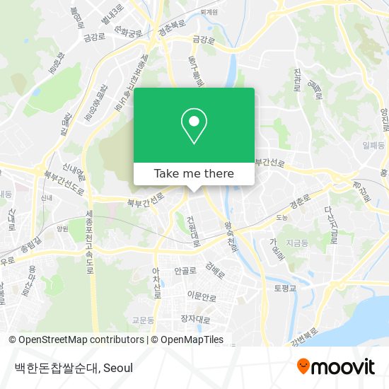 백한돈찹쌀순대 map