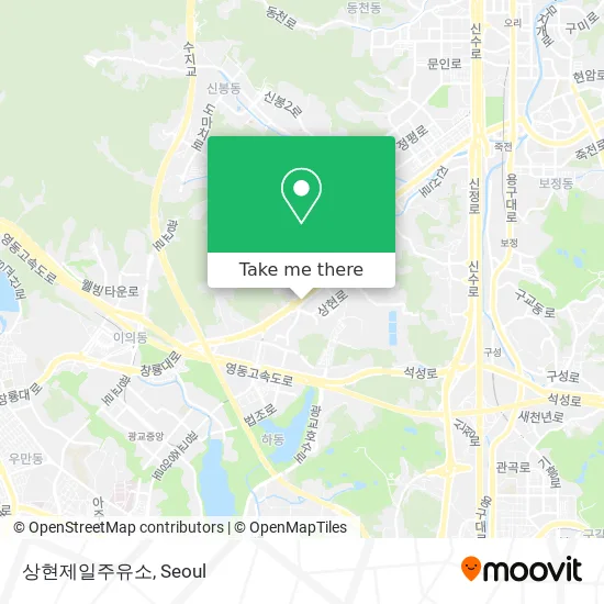 상현제일주유소 map