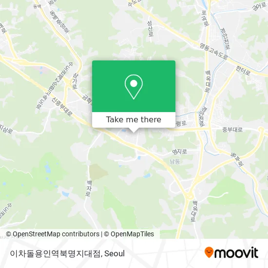이차돌용인역북명지대점 map