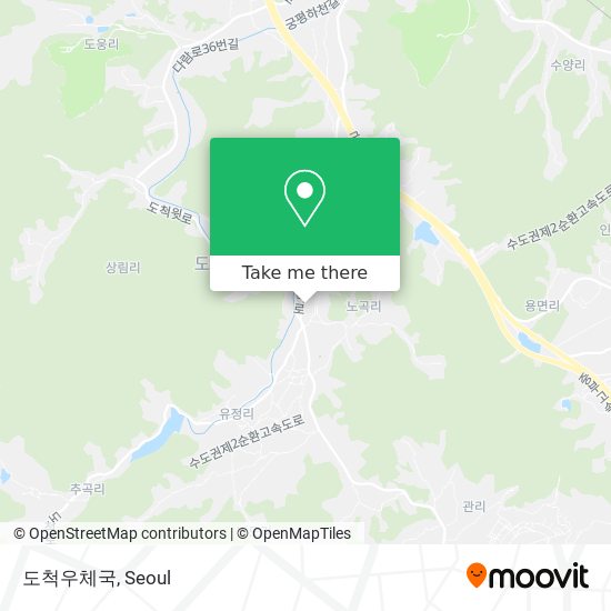 도척우체국 map