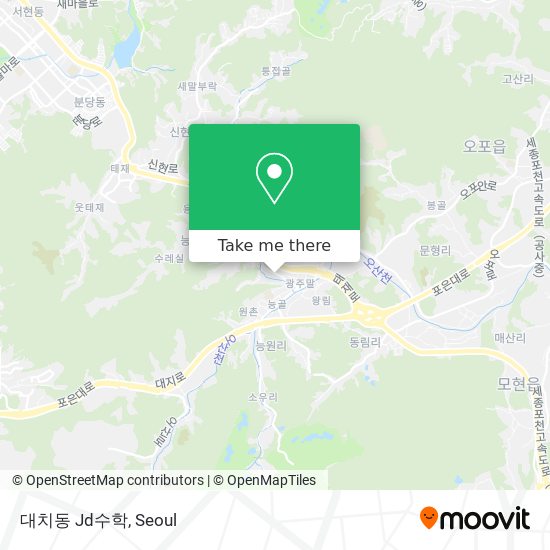 대치동 Jd수학 map