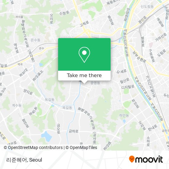 리준헤어 map